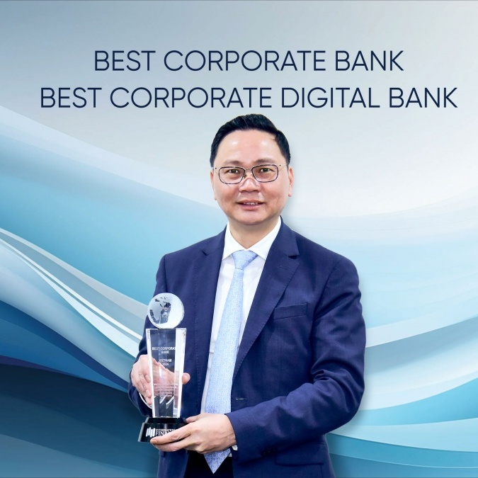 VietinBank nhận giải thưởng quốc tế dành cho ngân hàng doanh nghiệp