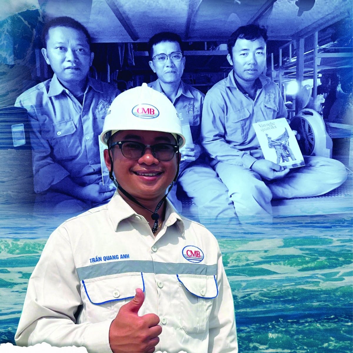 Những người “vác sóng” giữa trùng khơi