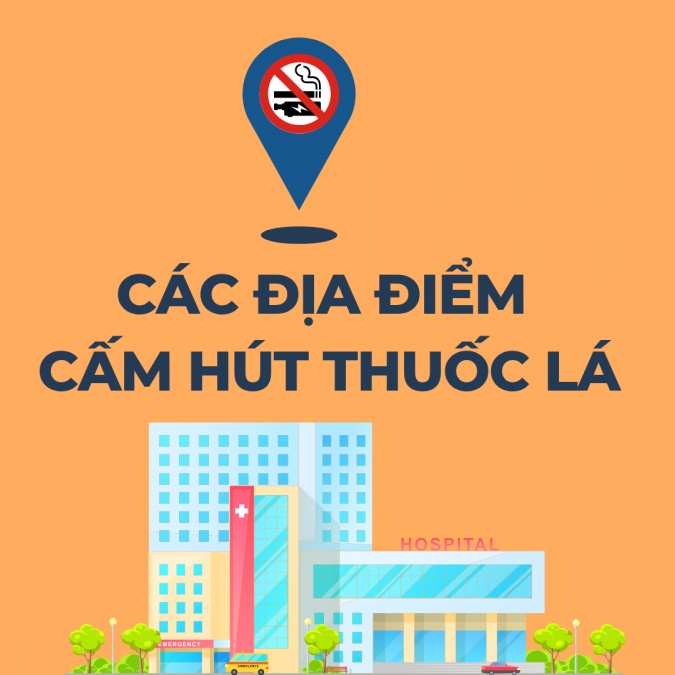 Các địa điểm cấm hút thuốc lá