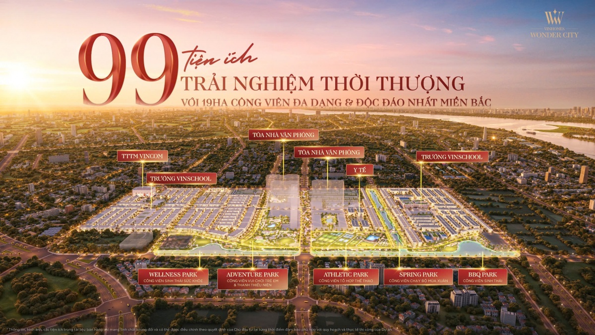 Hừng Đông - “Mỏ vàng” đầu tư tại Vinhomes Wonder City với 3 tầng lợi nhuận vượt trội