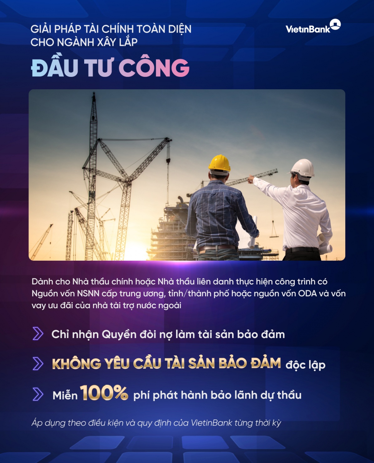 VietinBank ra mắt giải pháp tài chính toàn diện cho nhà thầu xây lắp đầu tư công