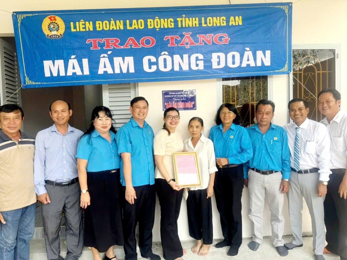 “Mái ấm Công đoàn” nâng bước nữ đoàn viên xa xứ “Mái ấm Công đoàn” nâng bước nữ đoàn viên xa xứ