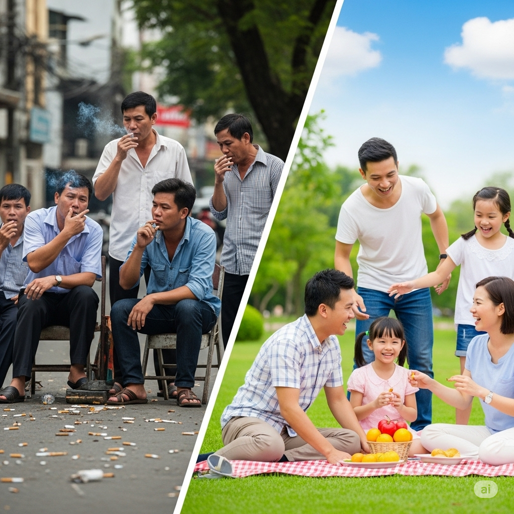 Lợi ích kép từ tăng thuế thuốc lá - Cơ hội vàng để bảo vệ sức khỏe và thúc đẩy tăng trưởng kinh tế Lợi ích kép từ tăng thuế thuốc lá - Cơ hội vàng để bảo vệ sức khỏe và thúc đẩy tăng trưởng kinh tế