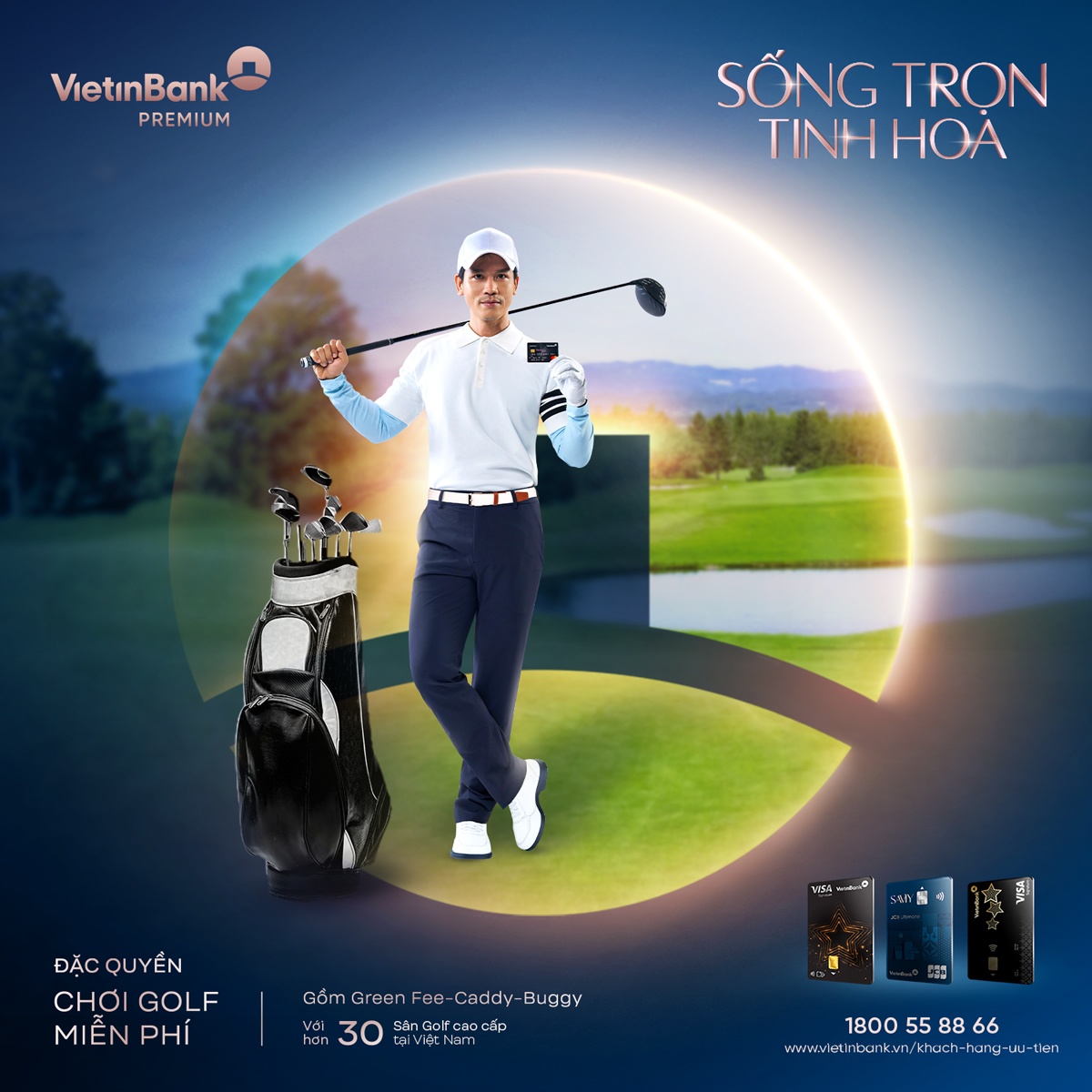 Đặc quyền Golf cao cấp dành cho khách hàng của VietinBank Premium Đặc quyền Golf cao cấp dành cho khách hàng của VietinBank Premium