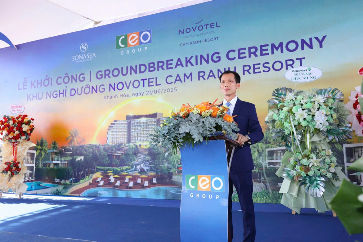 CEO Group khởi công dự án Novotel Cam Ranh Resort tại Khánh Hòa