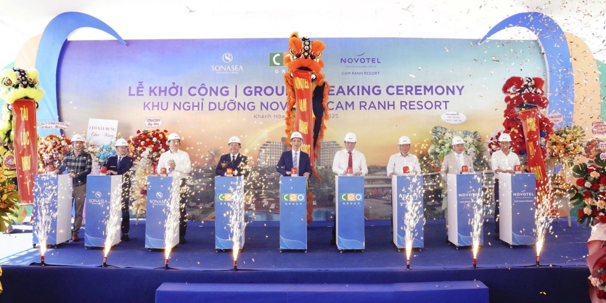 Tập đoàn CEO khởi công Novotel Cam Ranh Resort - Dấu mốc trên hành trình kiến tạo chuỗi nghỉ dưỡng 5 sao