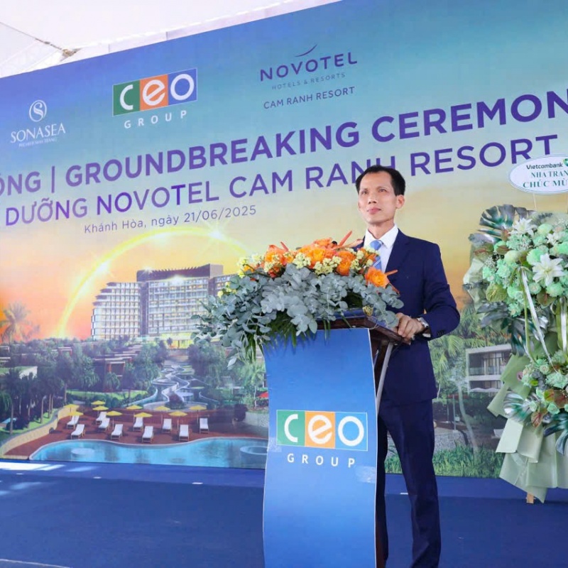 CEO Group khởi công dự án Novotel Cam Ranh Resort tại Khánh Hòa