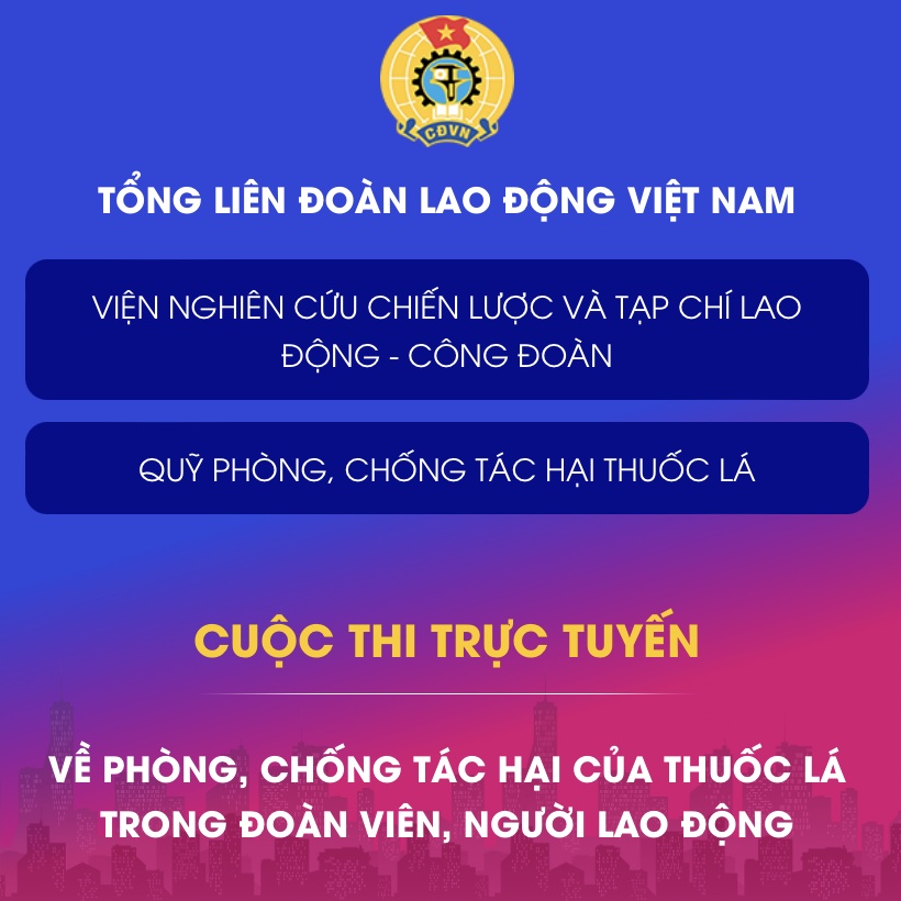 Phát động cuộc thi trực tuyến về phòng, chống tác hại của thuốc lá