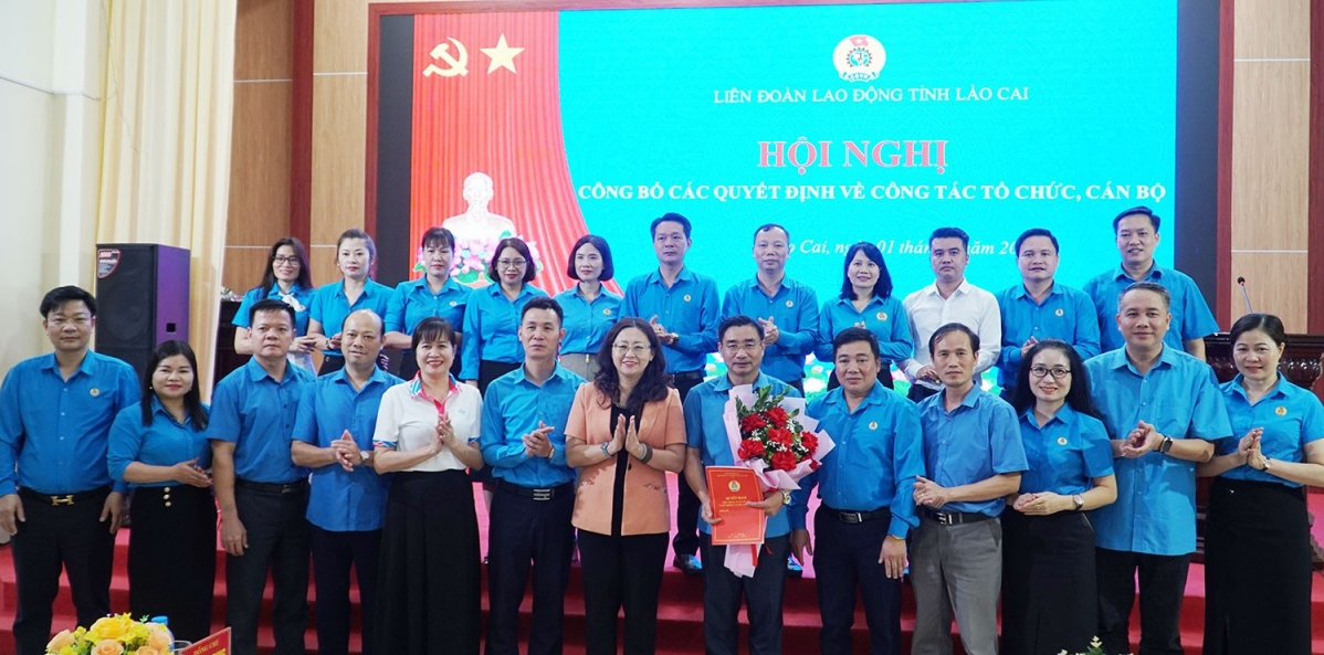 Công bố danh sách Chủ tịch Liên đoàn Lao động 23 tỉnh, thành phố mới sáp nhập Công bố danh sách Chủ tịch Liên đoàn Lao động 23 tỉnh, thành phố mới sáp nhập