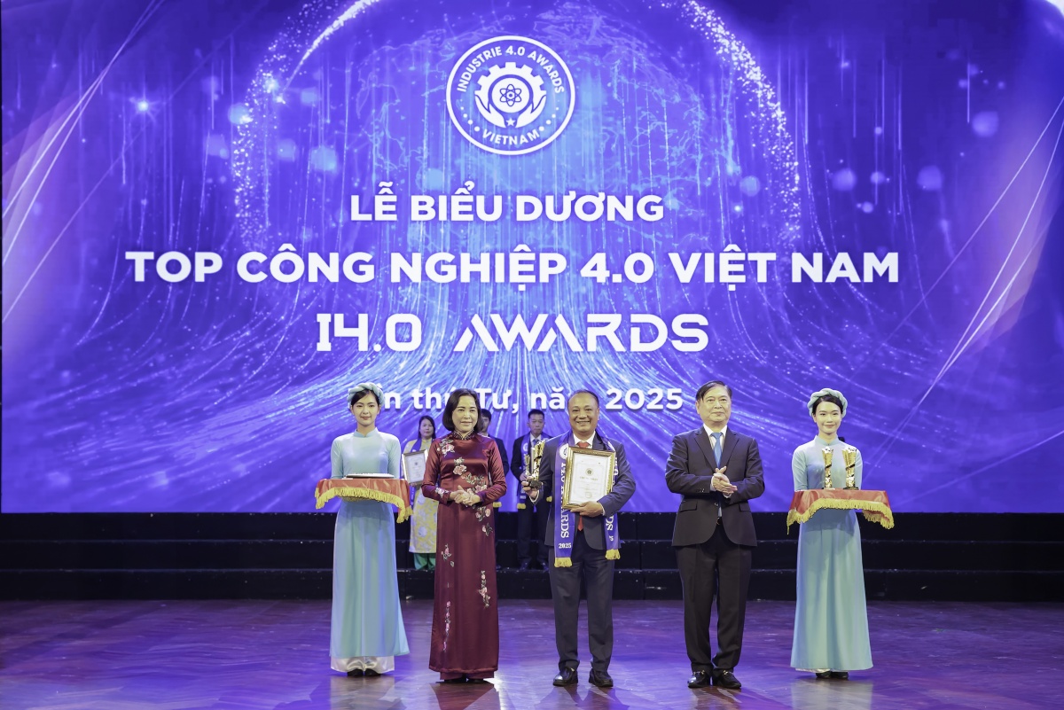 Agribank nhận hai giải thưởng quan trọng tại “Top Công nghiệp 4.0 Việt Nam - Industrie 4.0 Awards”