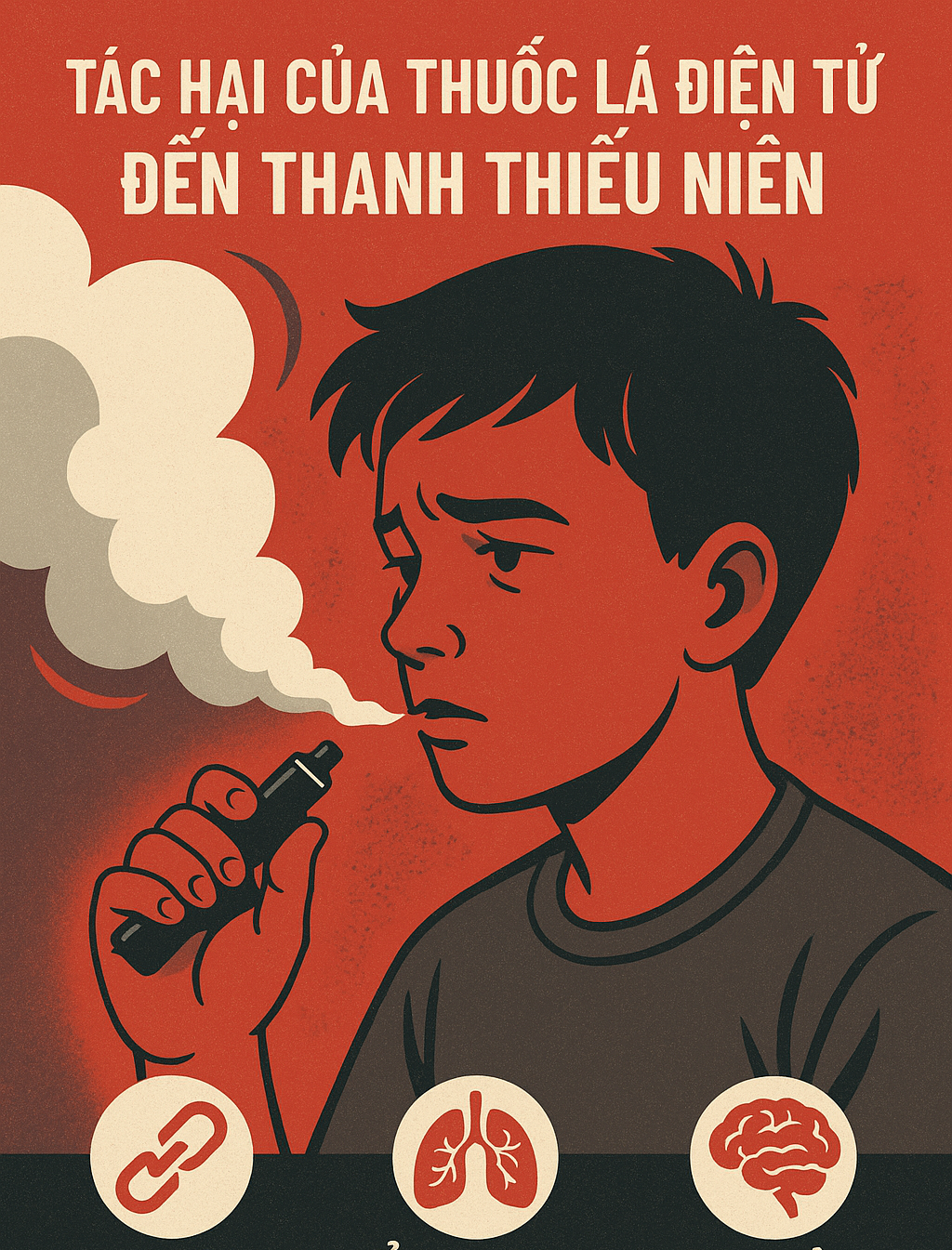 Cai nghiện thuốc lá điện tử ở tuổi vị thành niên: Cha mẹ cần đồng hành, không áp đặt Cai nghiện thuốc lá điện tử ở tuổi vị thành niên: Cha mẹ cần đồng hành, không áp đặt