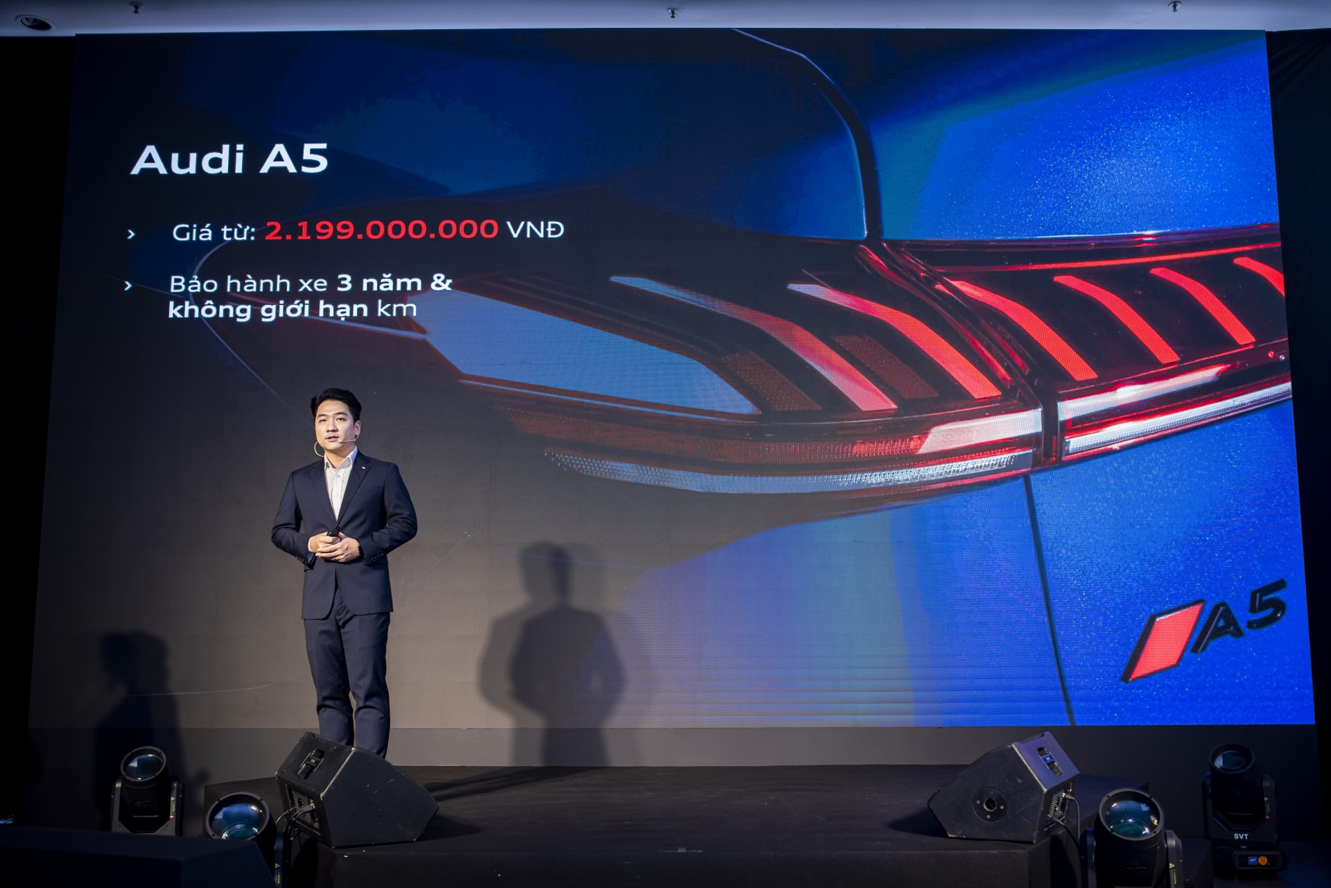 Audi A5 thế hệ mới và SUV điện Audi Q6 e-tron ra mắt thị trường Việt Nam