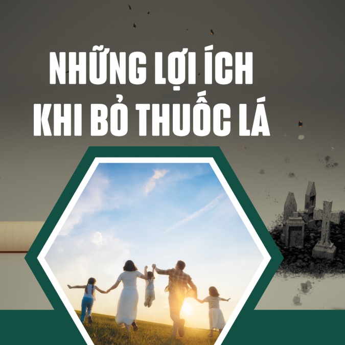 Những lợi ích khi bỏ thuốc lá