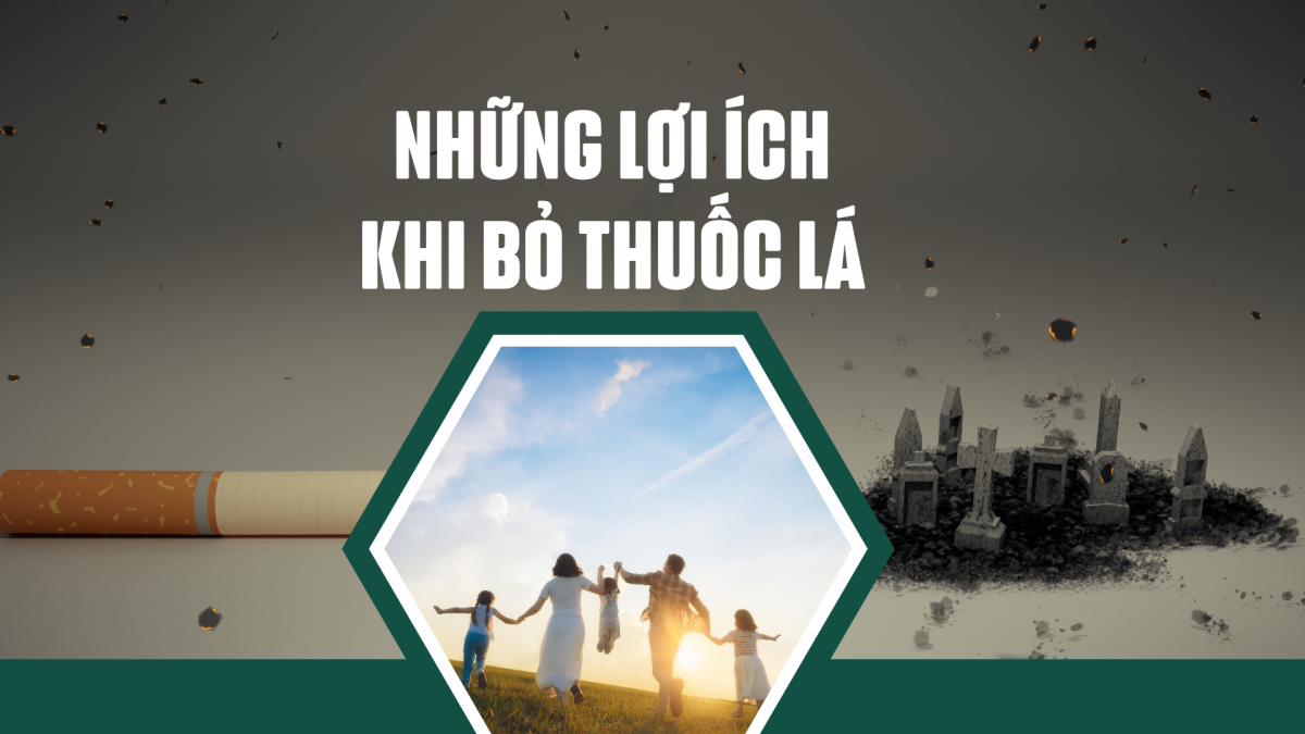 Những lợi ích khi bỏ thuốc lá