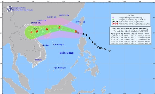 Hướng dẫn chi tiết cách theo dõi bão Wipha để ứng phó an toàn