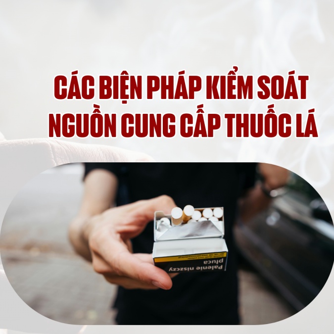 Các biện pháp kiểm soát nguồn cung cấp thuốc lá