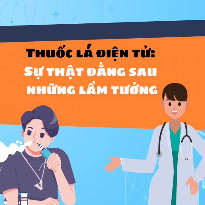 Thuốc lá điện tử: Sự thật đằng sau những lầm tưởng