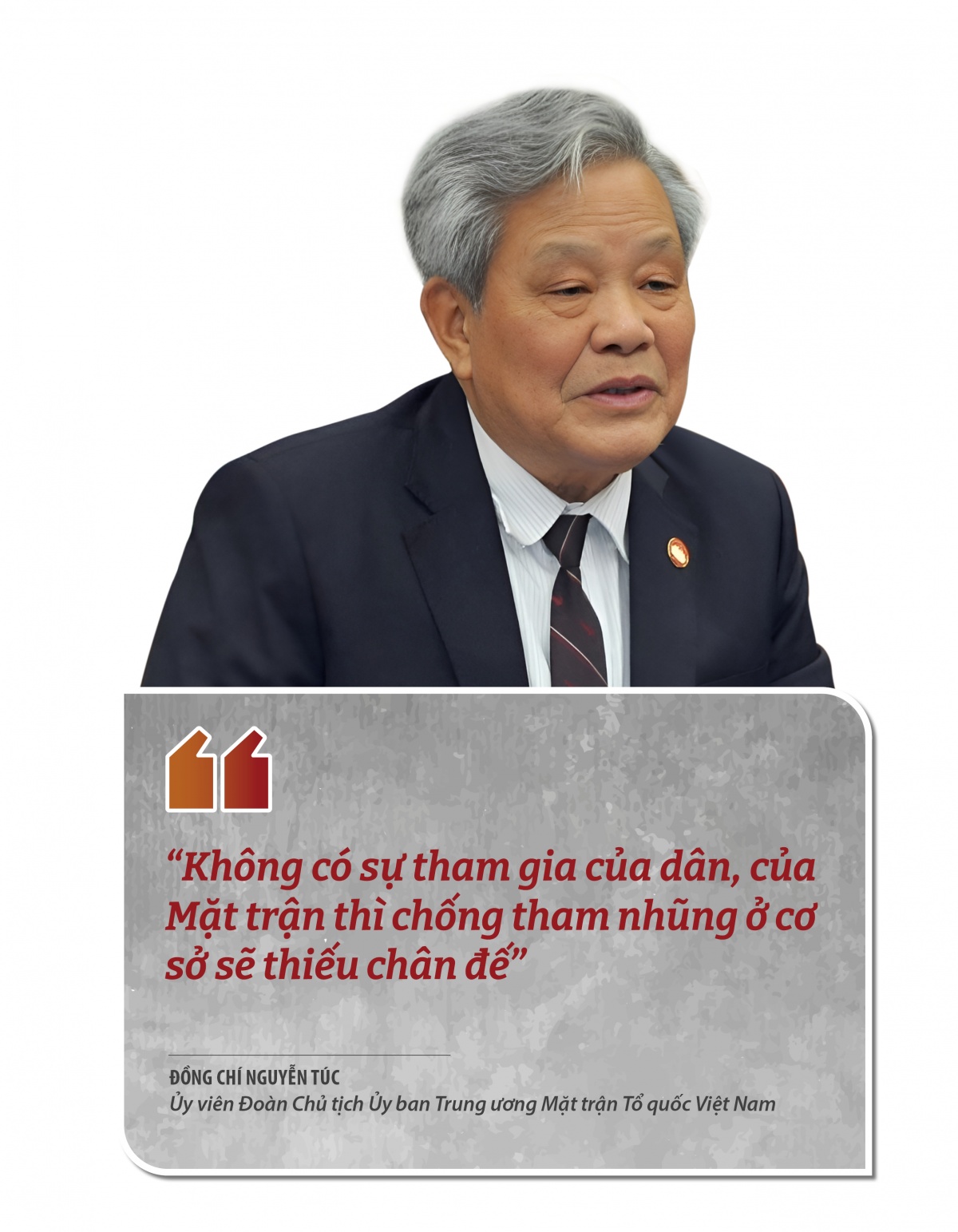 Kỳ 3: Để Mặt trận Tổ quốc là “ngọn cờ”, nhân dân là “tai mắt” tin cậy trong phòng, chống tham nhũng, tiêu cực Kỳ 3: Để Mặt trận Tổ quốc là “ngọn cờ”, nhân dân là “tai mắt” tin cậy trong phòng, chống tham nhũng, tiêu cực