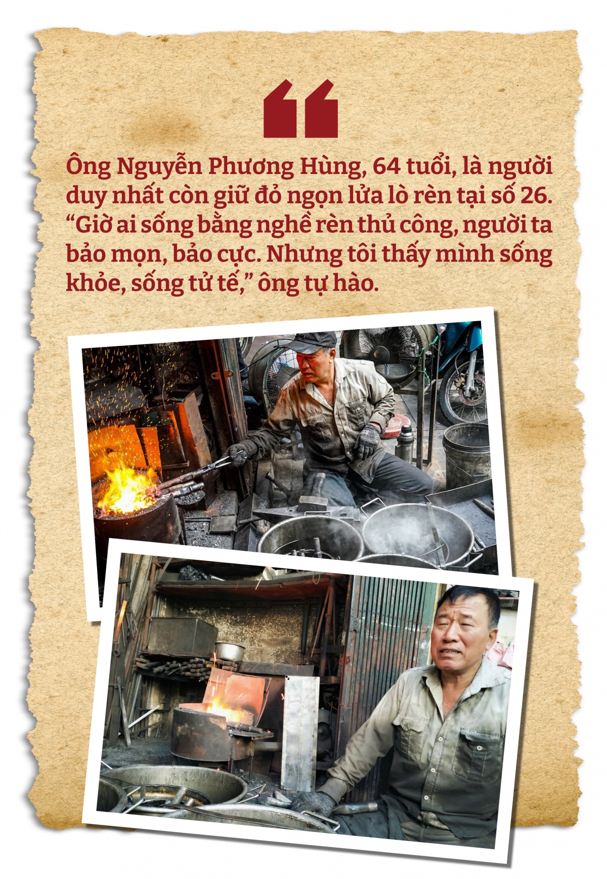 Giữ lửa nghề thủ công phố cổ Hà Nội