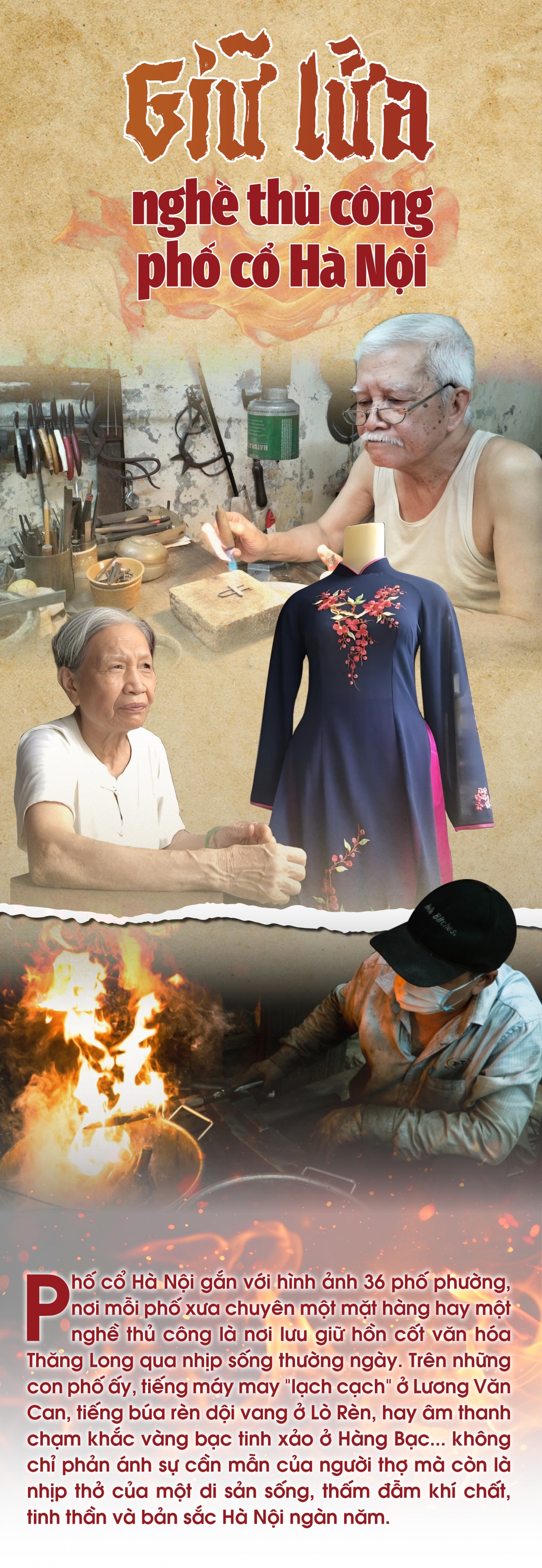 Giữ lửa nghề thủ công phố cổ Hà Nội