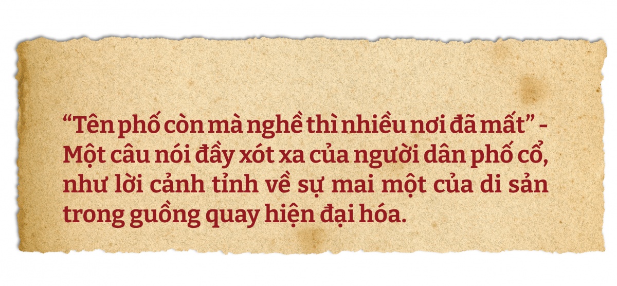 Giữ lửa nghề thủ công phố cổ Hà Nội