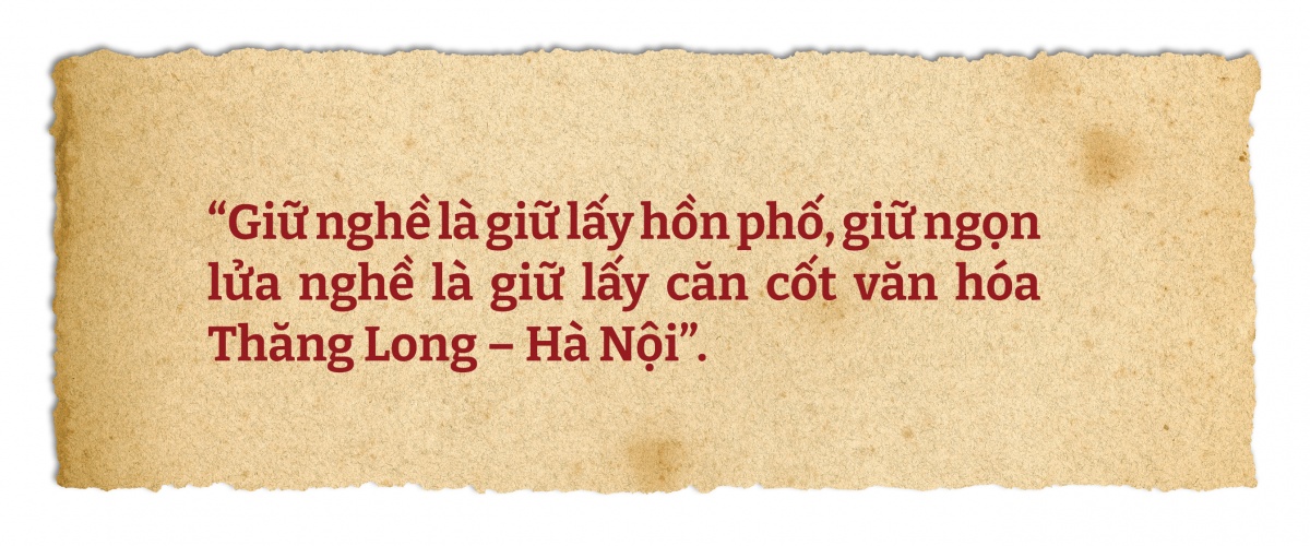 Giữ lửa nghề thủ công phố cổ Hà Nội