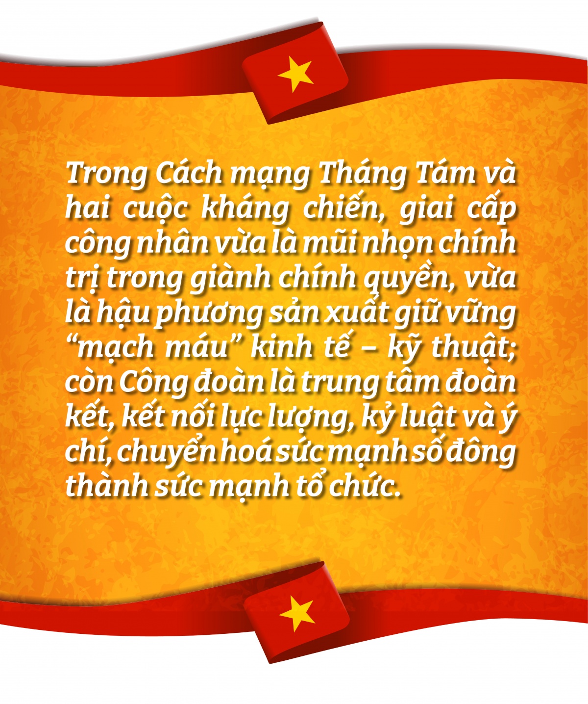 Giai cấp công nhân và tổ chức Công đoàn Việt Nam trong  80 năm xây dựng đất nước