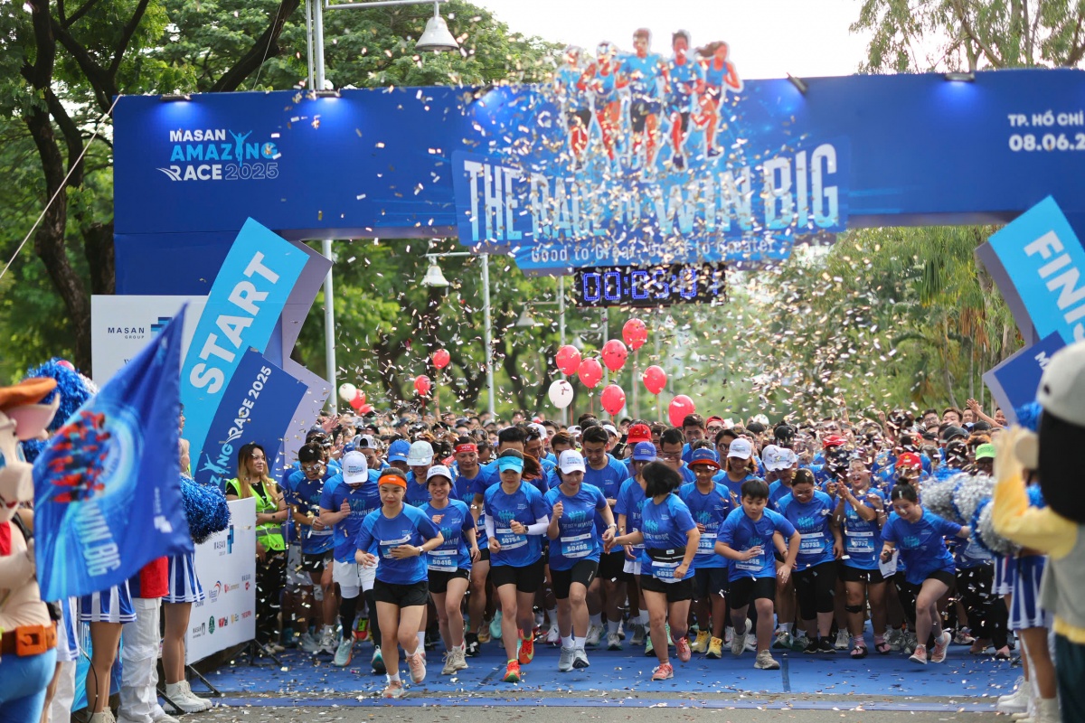 Một trong những hoạt động nội bộ gắn kết nhân viên toàn hệ sinh thái Masan