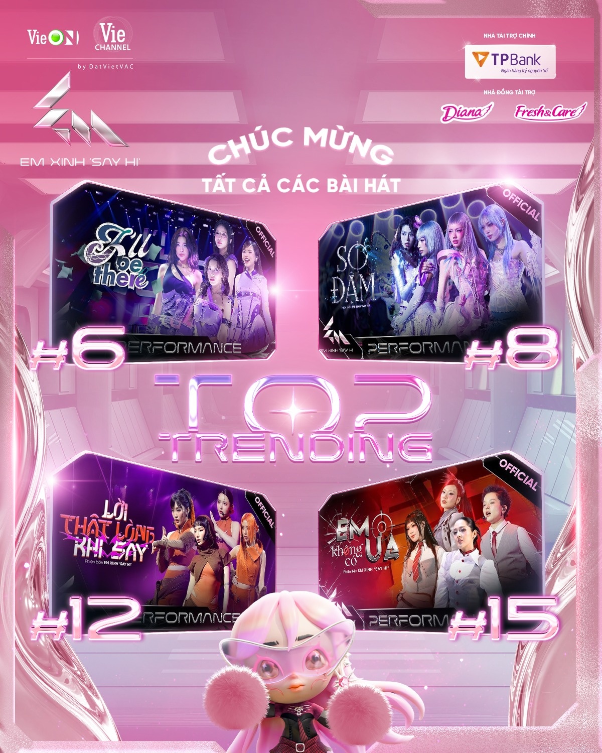 Cơ hội cuối săn vé concert Em Xinh “Say Hi” miễn phí trên App TPBank Cơ hội cuối săn vé concert Em Xinh “Say Hi” miễn phí trên App TPBank