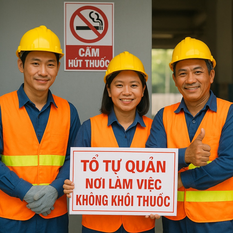 Mô hình “Tổ tuyên truyền tự quản - Nơi làm việc không khói thuốc”: giải pháp từ cơ sở