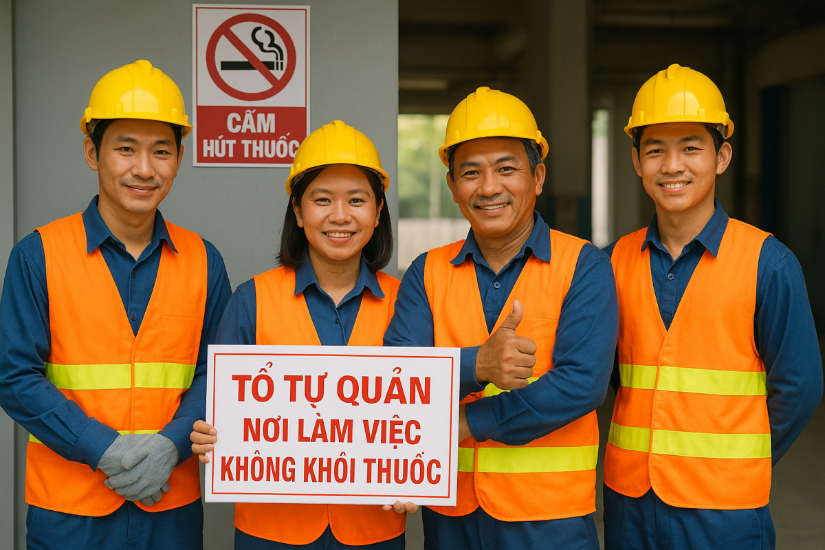 Mô hình “Tổ tuyên truyền tự quản - Nơi làm việc không khói thuốc”: giải pháp từ cơ sở