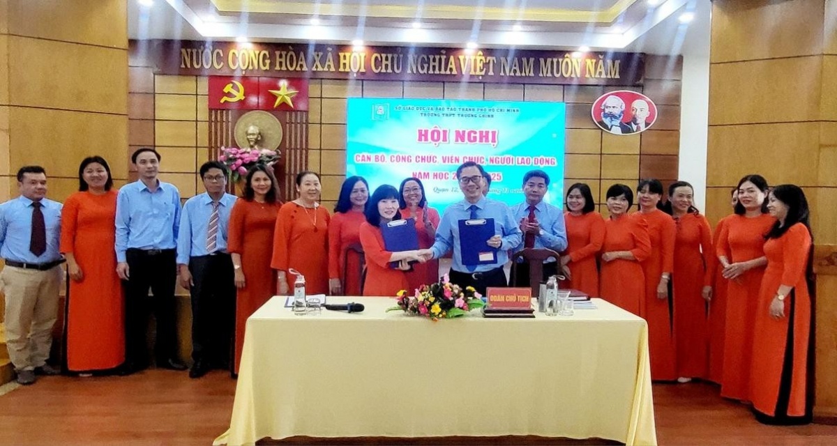 Công đoàn Trường THPT Trường Chinh: Điểm tựa đoàn kết, sáng tạo và phát triển Công đoàn Trường THPT Trường Chinh: Điểm tựa đoàn kết, sáng tạo và phát triển