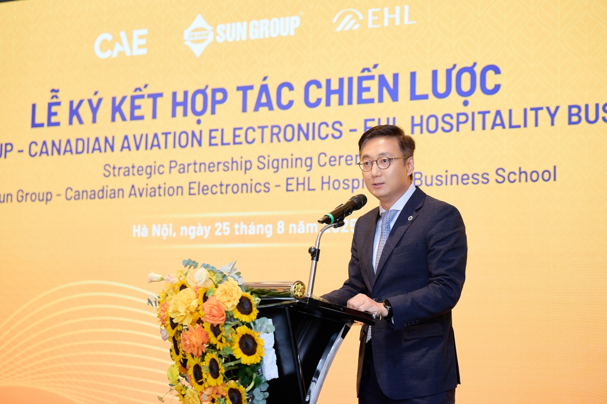 Sun Group hợp tác với Tập đoàn giáo dục hàng đầu thế giới từ Thụy Sĩ, phát triển Học viện đào tạo du lịch