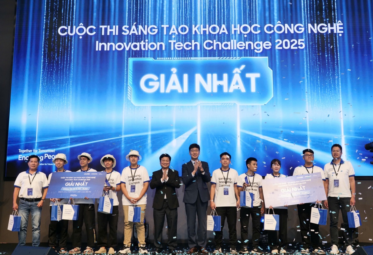 Samsung Việt Nam tổng kết dự án phát triển nhân tài công nghệ Samsung Innovation Campus 2024-2025