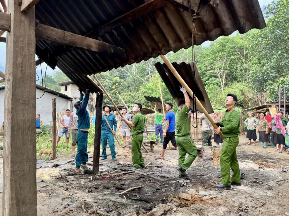 Công an Nhân dân: Tiên phong vì mái ấm an cư cho người dân