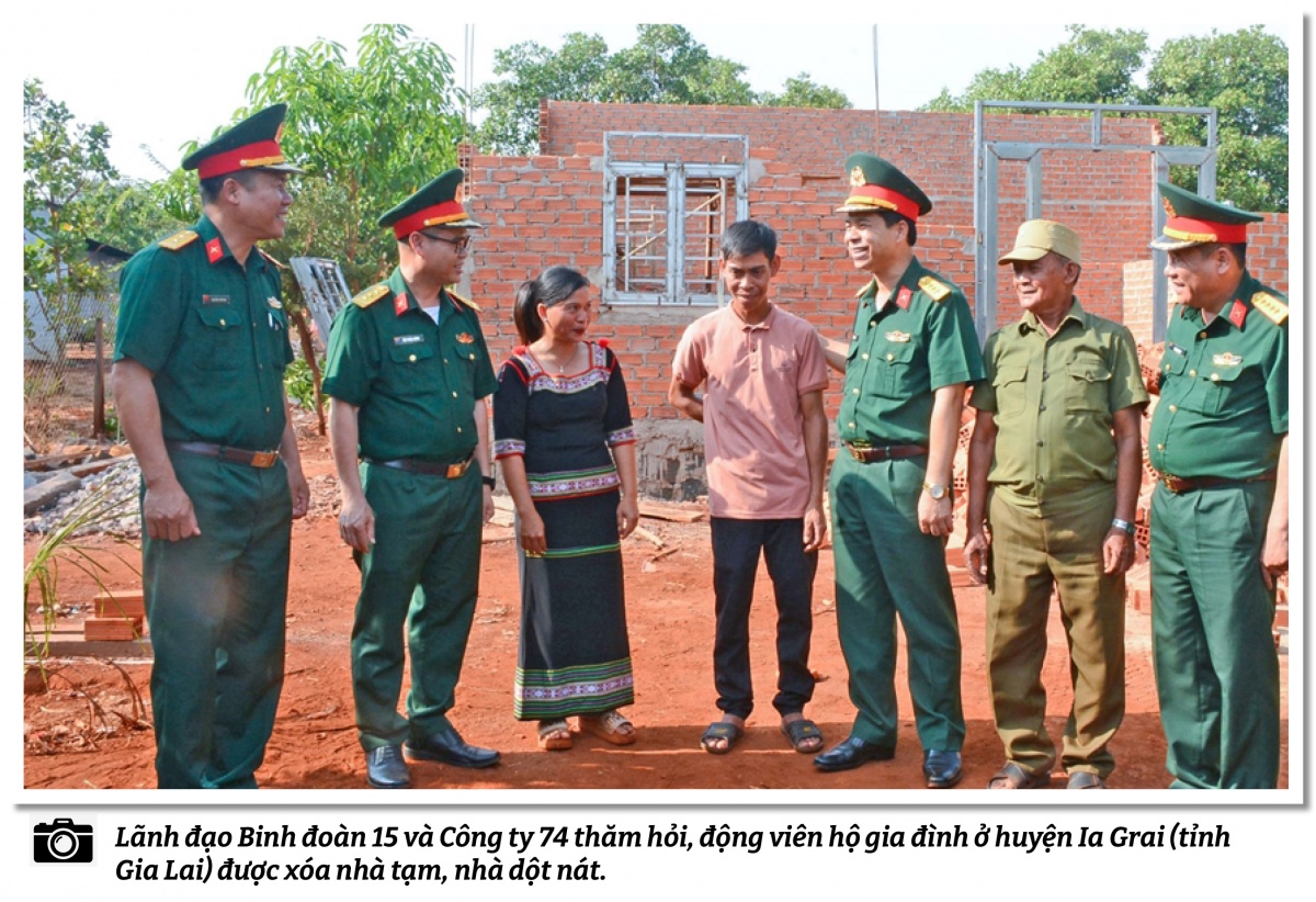 Quân đội Nhân dân: Hành động vì tình đoàn kết quân dân