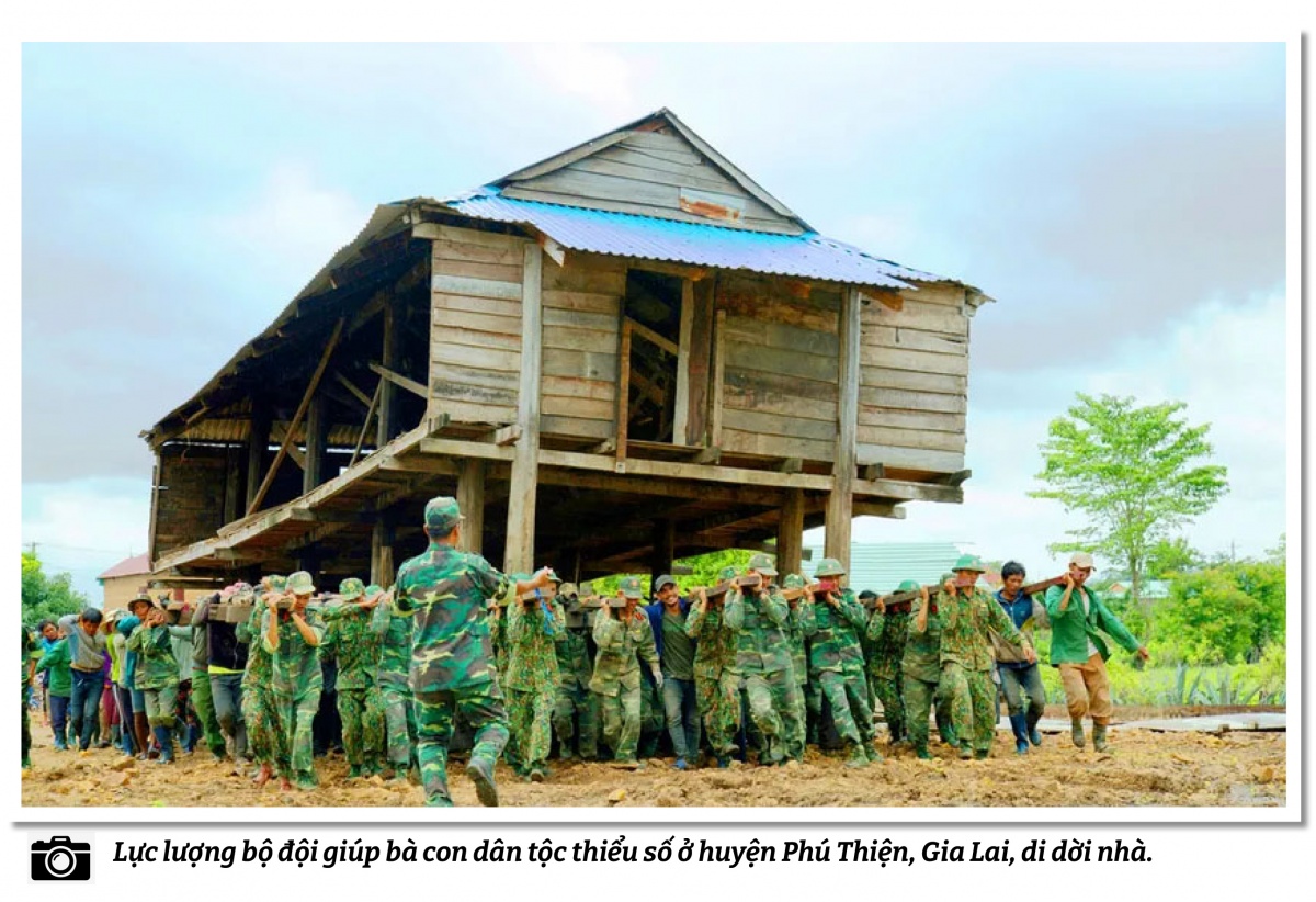 Quân đội Nhân dân: Hành động vì tình đoàn kết quân dân