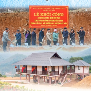 Lào Cai: Điểm sáng xóa nhà tạm, nhà dột nát