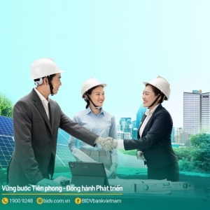 BIDV ra mắt sản phẩm “Giải pháp tài chính để thúc đẩy tài trợ các dự án điện mặt trời mái nhà”