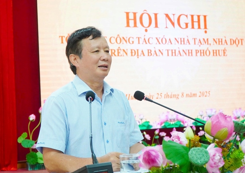 Thành phố Huế hoàn thành xóa nhà tạm, nhà dột nát