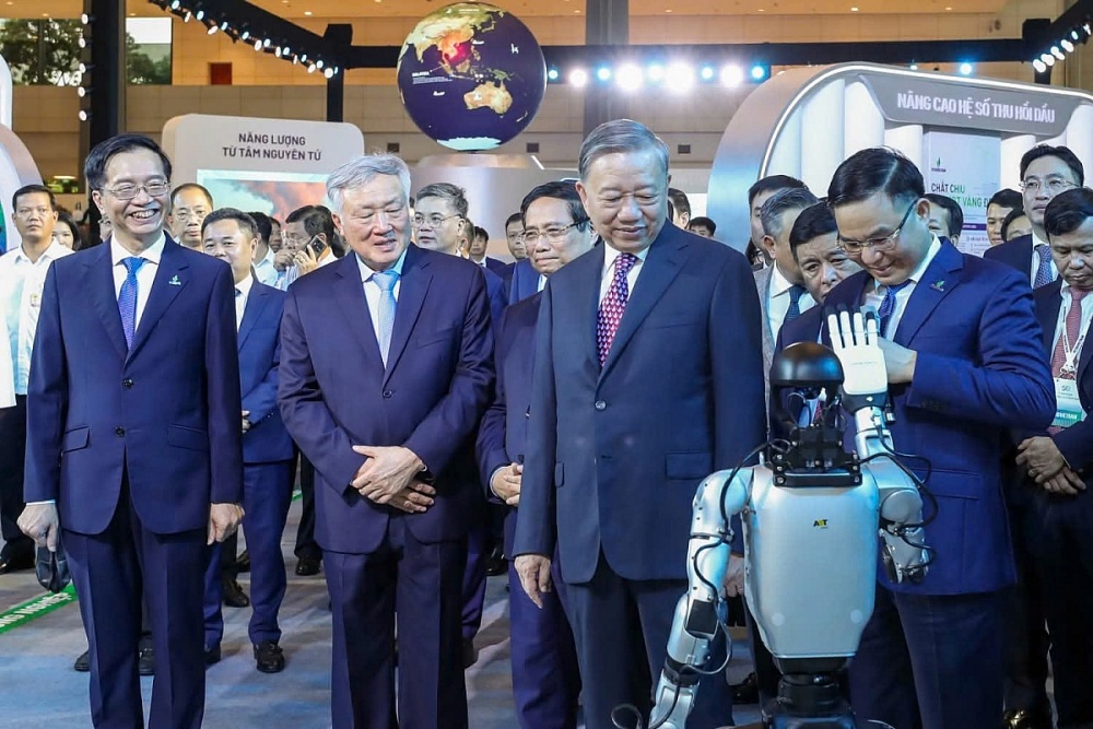 Triển lãm Khoa học - Công nghệ Petrovietnam: Khẳng định tầm vóc trụ cột an ninh năng lượng quốc gia Triển lãm Khoa học - Công nghệ Petrovietnam: Khẳng định tầm vóc trụ cột an ninh năng lượng quốc gia