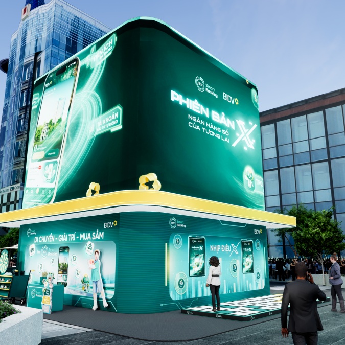 BIDV lần đầu mang sự kiện âm nhạc - công nghệ tới phố đi bộ Nguyễn Huệ