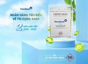 VietinBank 2 năm liên tiếp là “Ngân hàng tiêu biểu về tín dụng xanh”