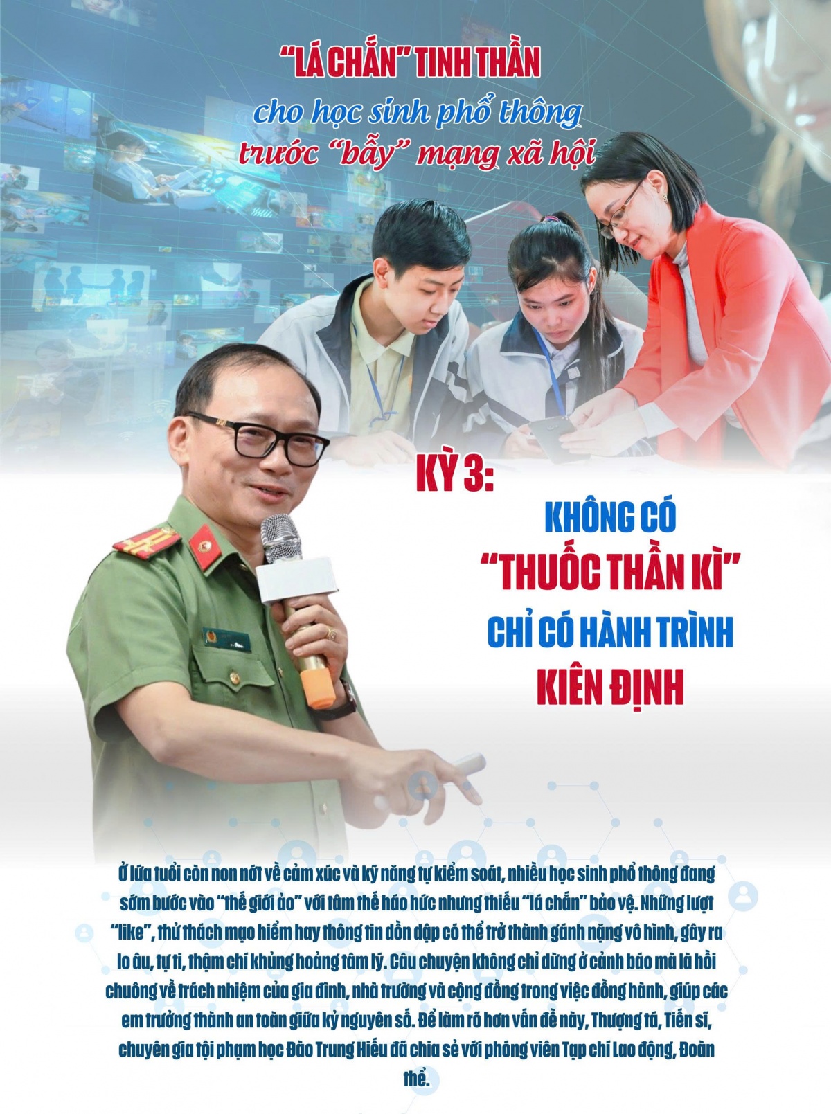Kỳ 3: Không có “thuốc thần kì”, chỉ có hành trình kiên định Kỳ 3: Không có “thuốc thần kì”, chỉ có hành trình kiên định