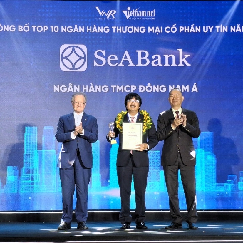 Top 10 ngân hàng thương mại tư nhân uy tín tiếp tục gọi tên SeABank