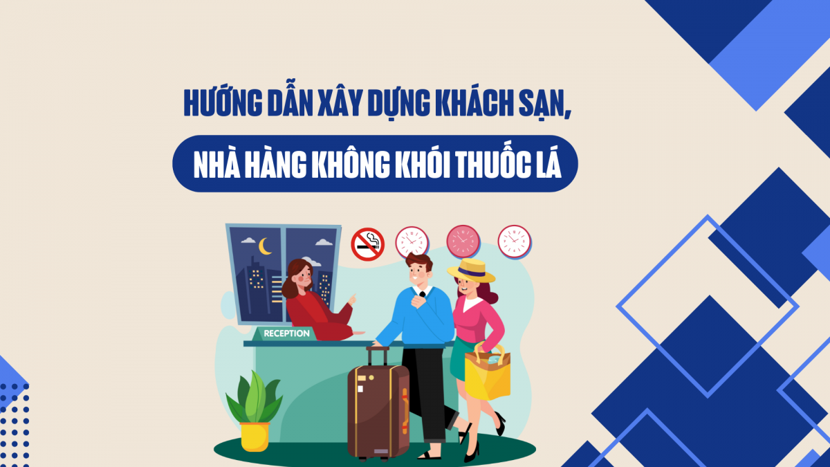 Hướng dẫn xây dựng khách sạn, nhà hàng không khói thuốc lá