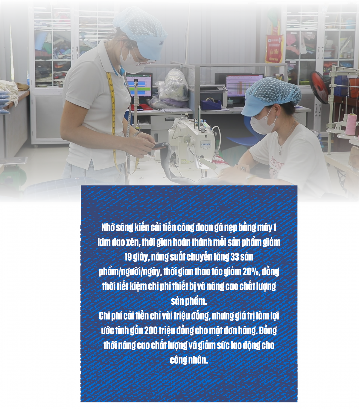 Nữ công nhân may xứ Huế với đôi bàn tay vàng Nữ công nhân may xứ Huế với đôi bàn tay vàng