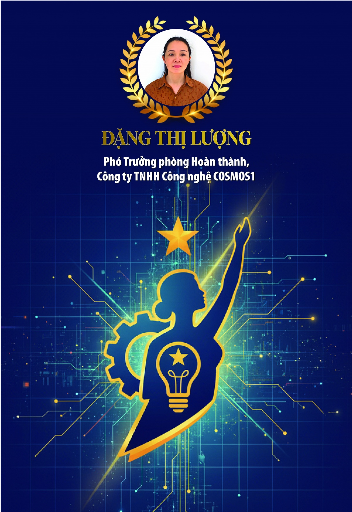 Phó Trưởng phòng Hoàn thành, Công ty TNHH Công nghệ COSMOS1, LĐLĐ tỉnh Phú Thọ Phó Trưởng phòng Hoàn thành, Công ty TNHH Công nghệ COSMOS1, LĐLĐ tỉnh Phú Thọ