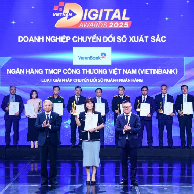 VietinBank – Doanh nghiệp chuyển đổi số xuất sắc 2025