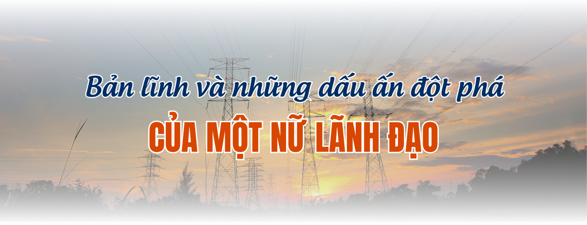 Chủ tịch EVNNPC Đỗ Nguyệt Ánh: Bản lĩnh nữ lãnh đạo ngành Điện